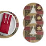 Hermia Salvamanteles Individuales Multicolor Pack de 4